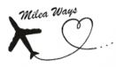 logo avion+ coeur Milea Ways